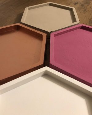 Hexagon Coasters (Set of 4)
