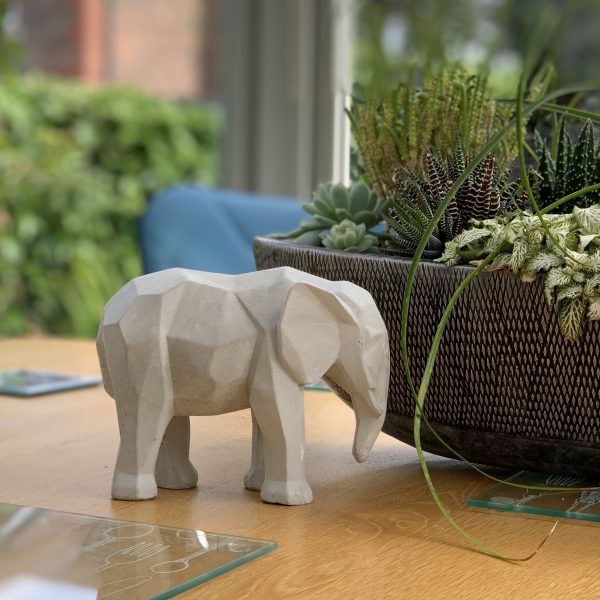 Geometric Elephant Statue - Image 6