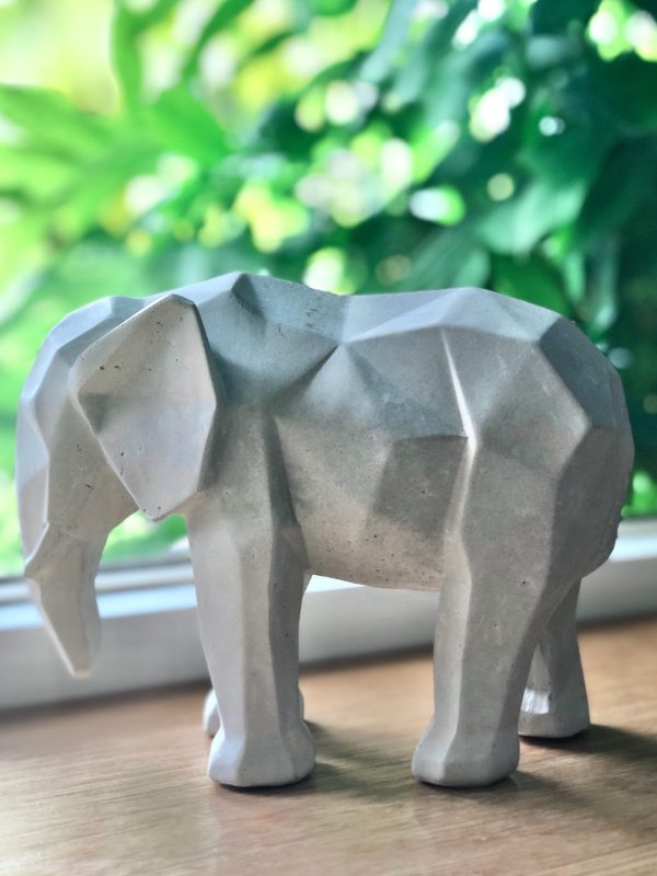 Geometric Elephant Statue - Image 7