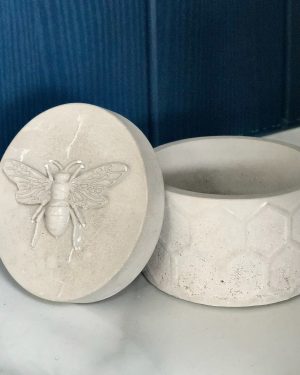 Honeycomb Bee Pot